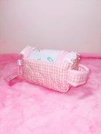 baby31 | Double Fostener Pouch (Pink Bear)