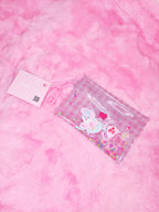 baby31 | Love Letter PVC Card Case (Pink Check Rabbit)