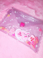 baby31 | Love Letter PVC Card Case (Pink Dot)