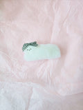 문어가든 | Fluffy puppy Hairpin (Black Ribbon)