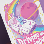Mayu Gogo | Driving on Rainbow Postcard