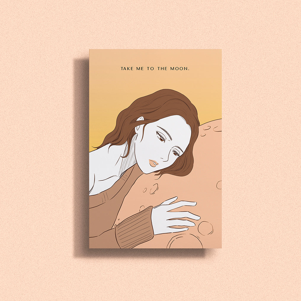 Mayu Gogo | Postcard - Take Me to the Moon