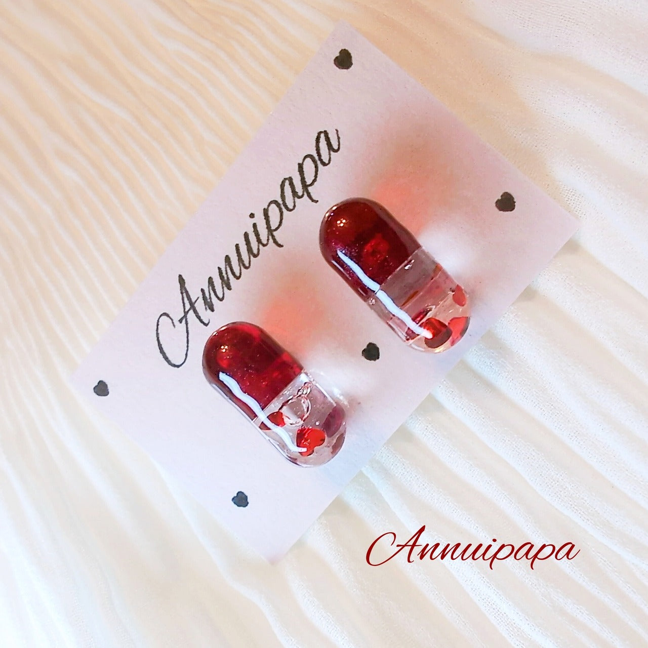 annuipapa | Red Pills Earrings