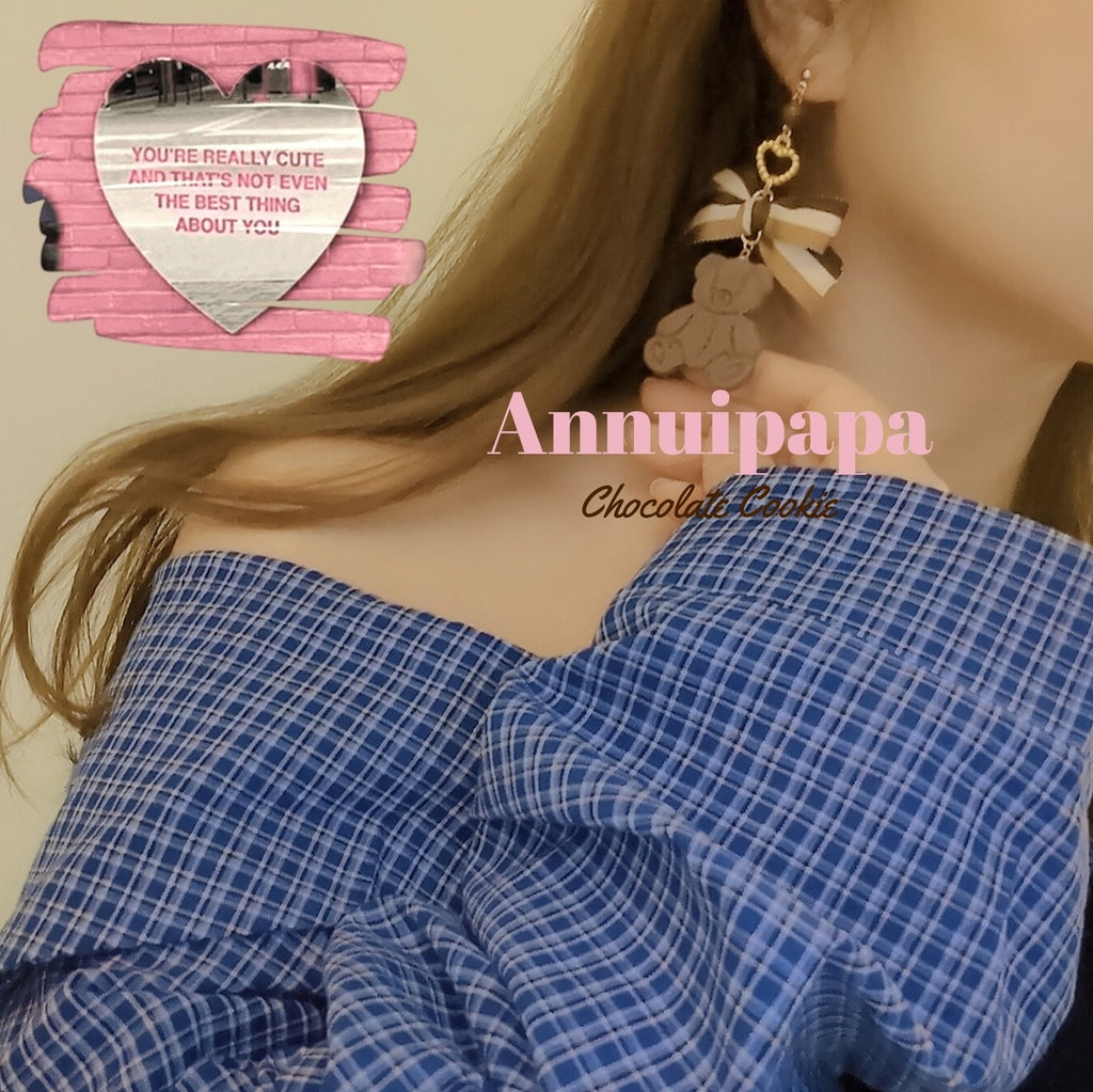 annuipapa | Cookie Bear Earrings