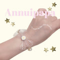 annuipapa | Clear Ribbon Bracelet