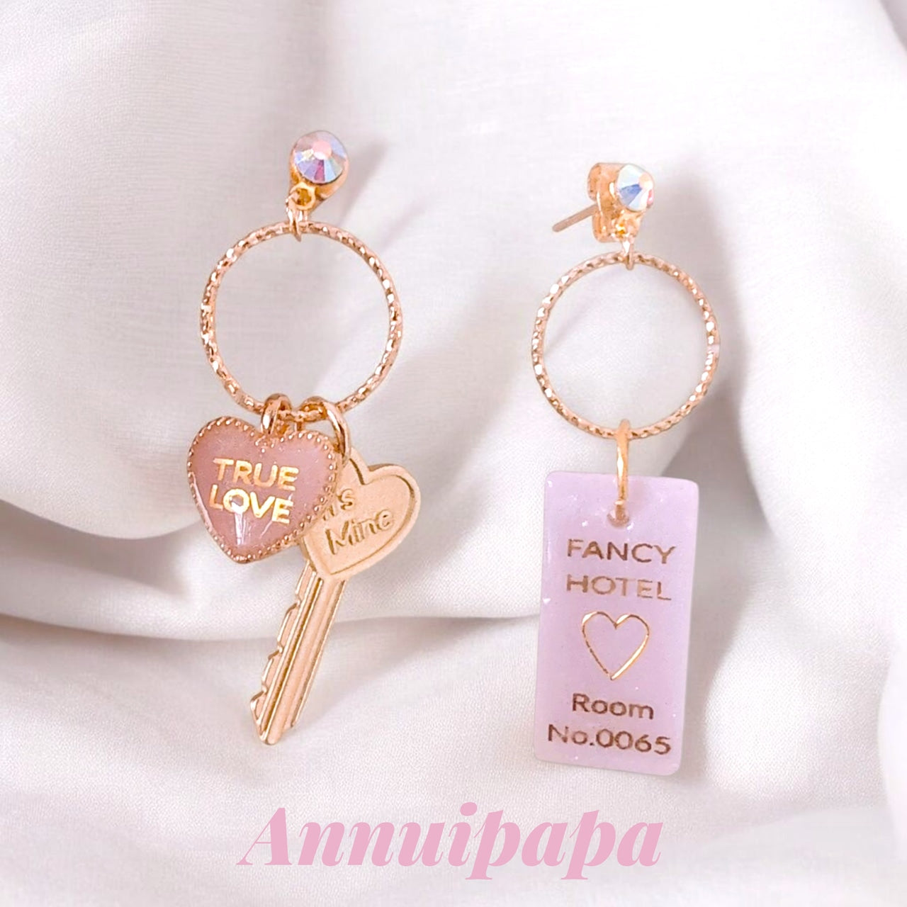 annuipapa | Love Key Earrings