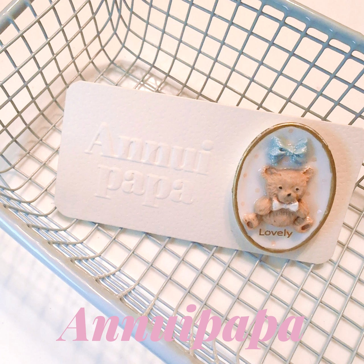 annuipapa | Badge Bear Ring