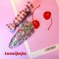 annuipapa | Candy Red Cherry Hairclip Set