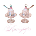 annuipapa | Pink Pudding Earrings