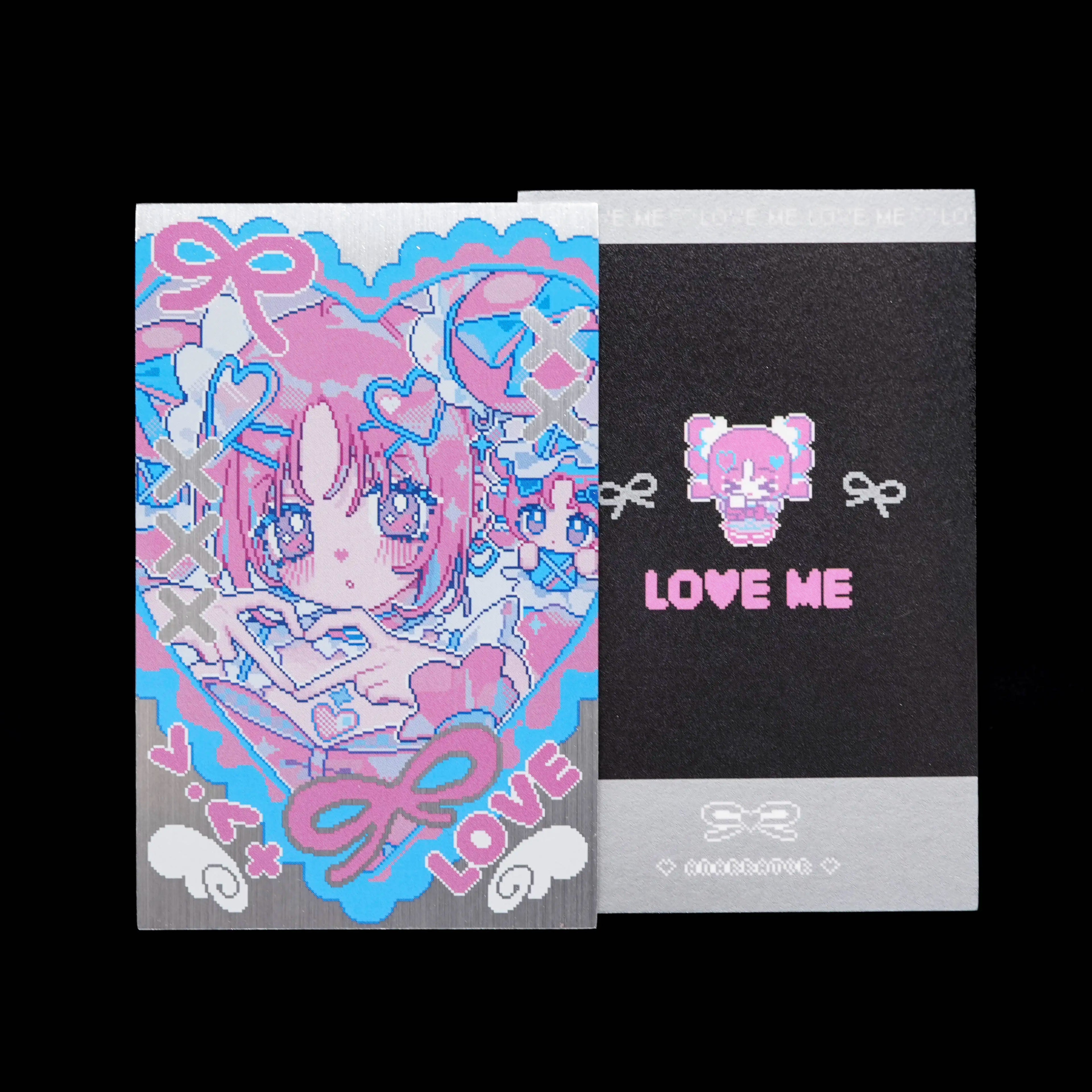 ANARRATOR | 3-inch Silver card