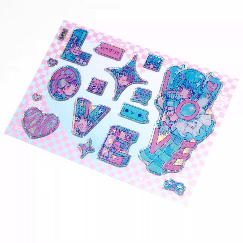 ANARRATOR | A6 sticker sheet