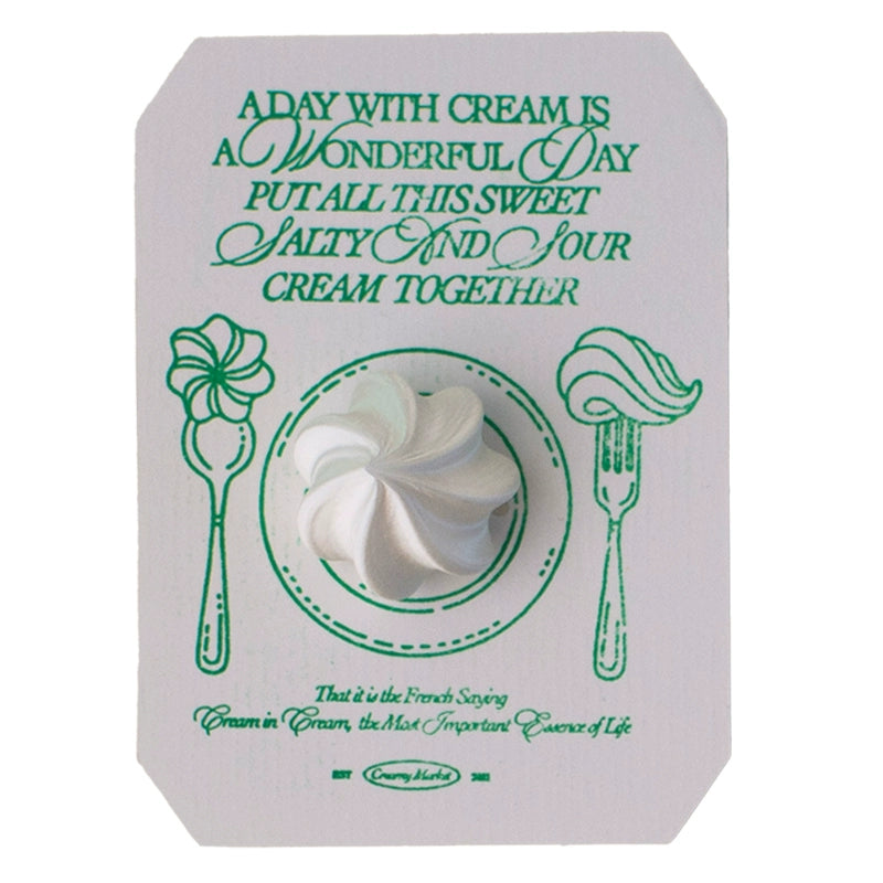 [Pre-Order] Creamy Market | Cream Badge