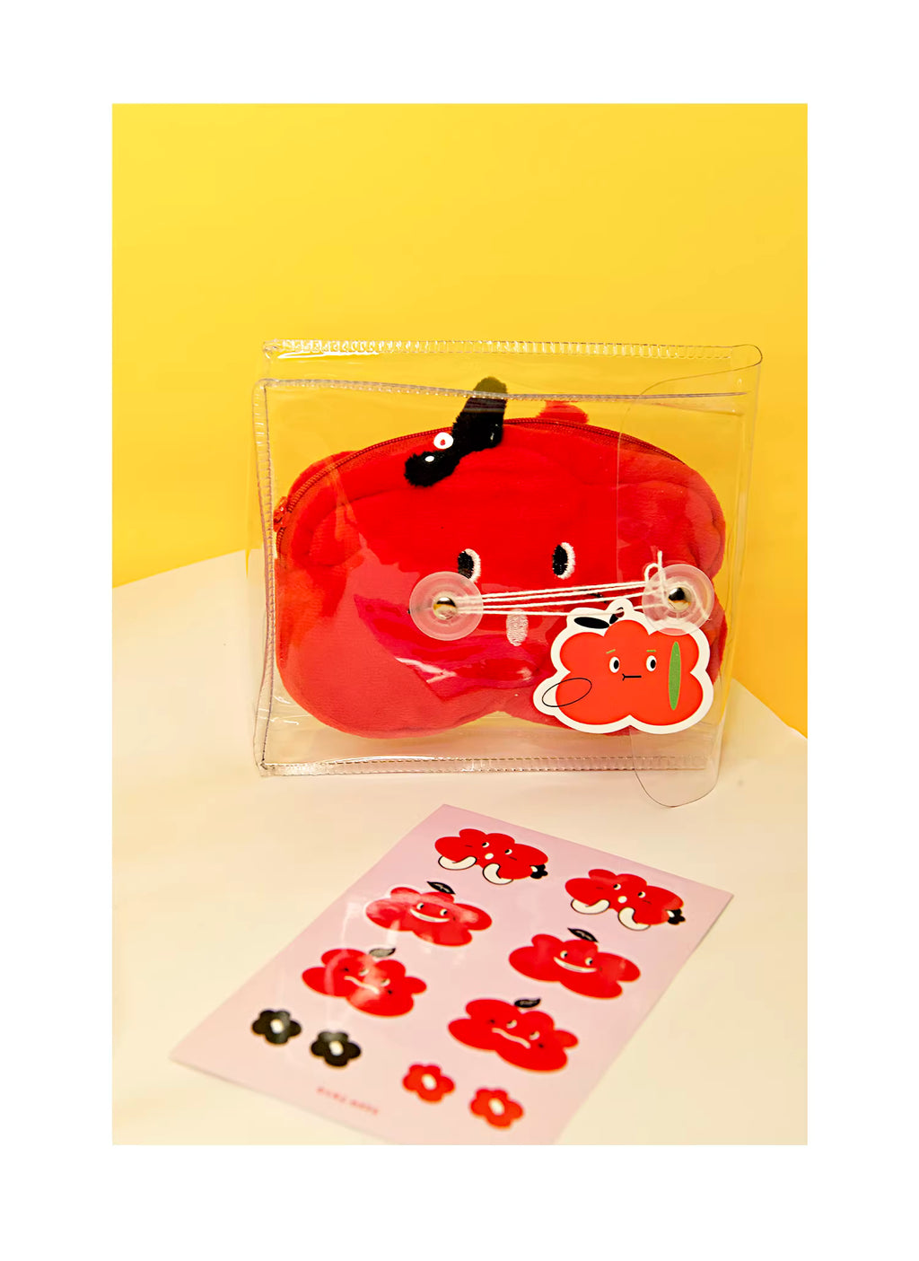 A Meng | DOREMEEE Red Flower Make Up Pouch