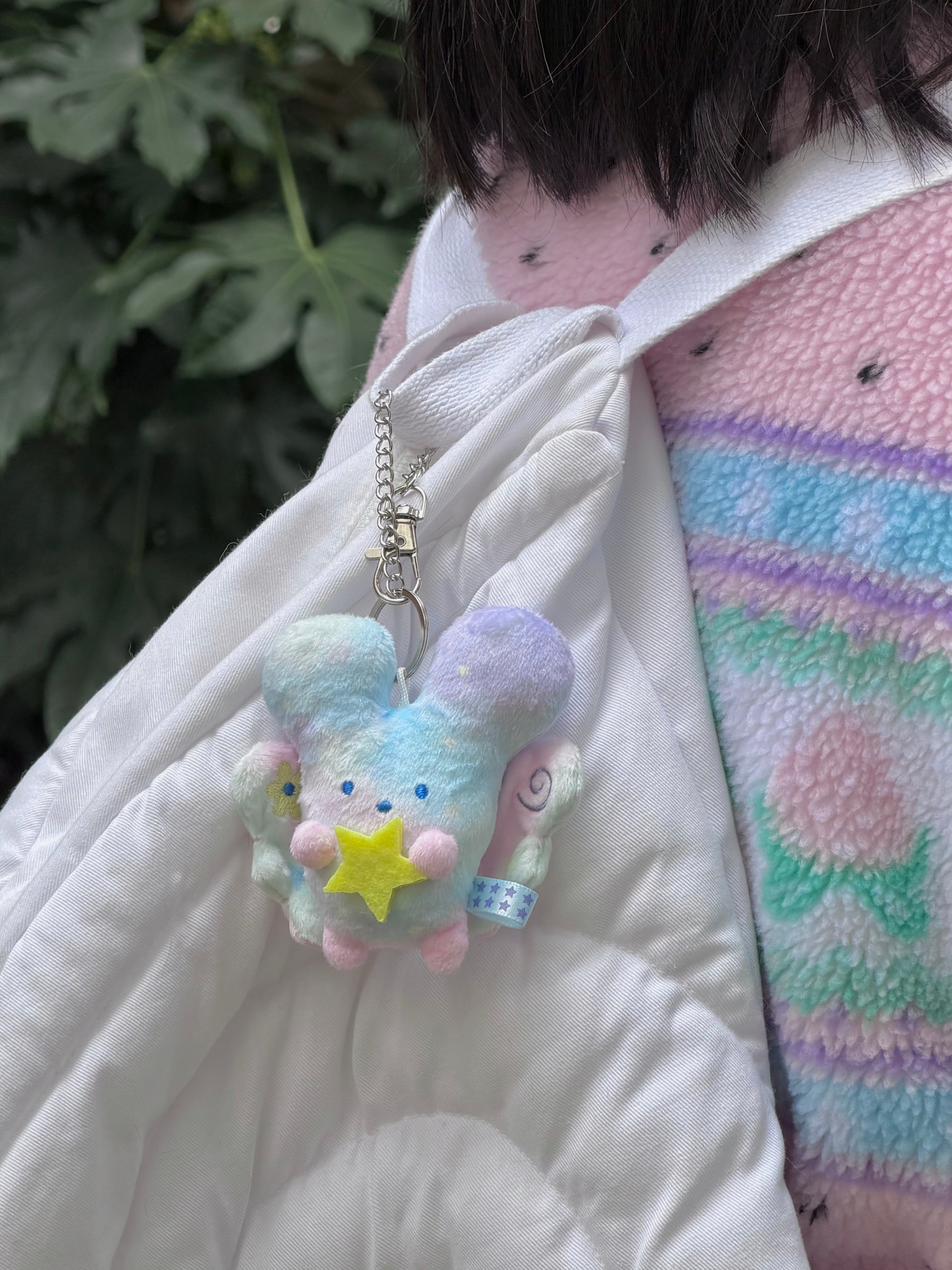 Plastic Peco | Star Wish Angel Keycharm