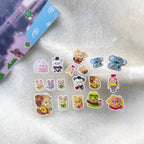 A Meng | Chipmunk DIY Glitter PVC Sticker Sheet