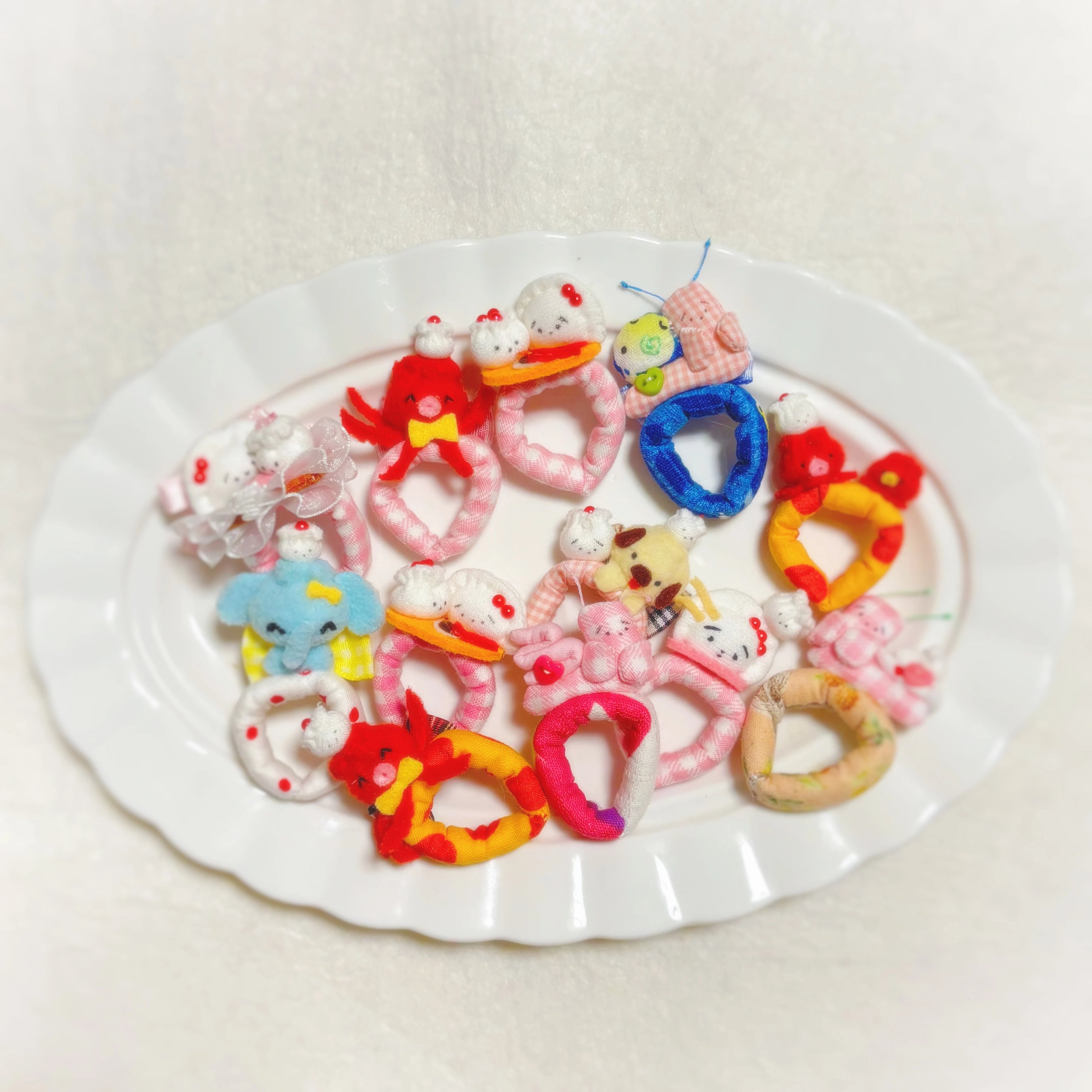 A Meng | Handmade Snail Fabric Ring