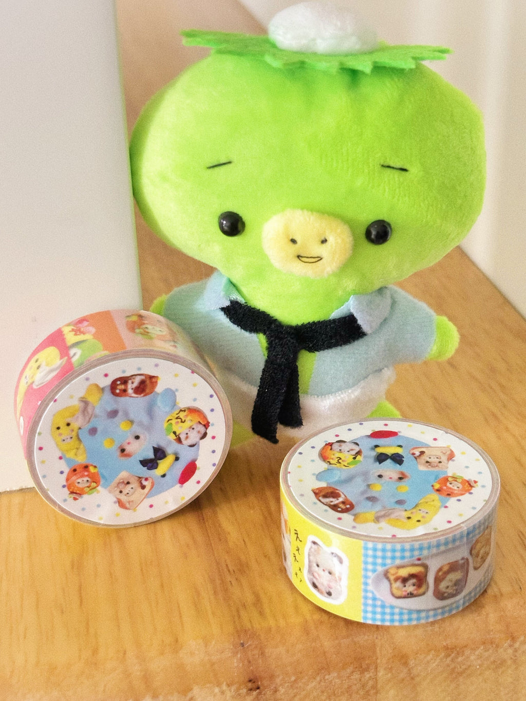 A Meng | Cute Chipmunk and Dolls Masking Tape