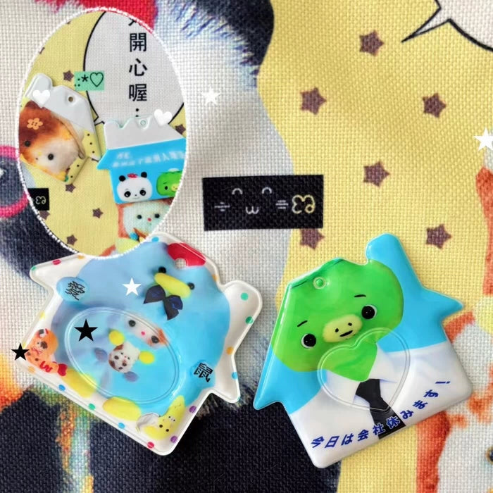 A Meng | Cute Doll Mini Photo Card Case