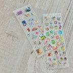 A Meng | Glitter Clear Sticker Sheet