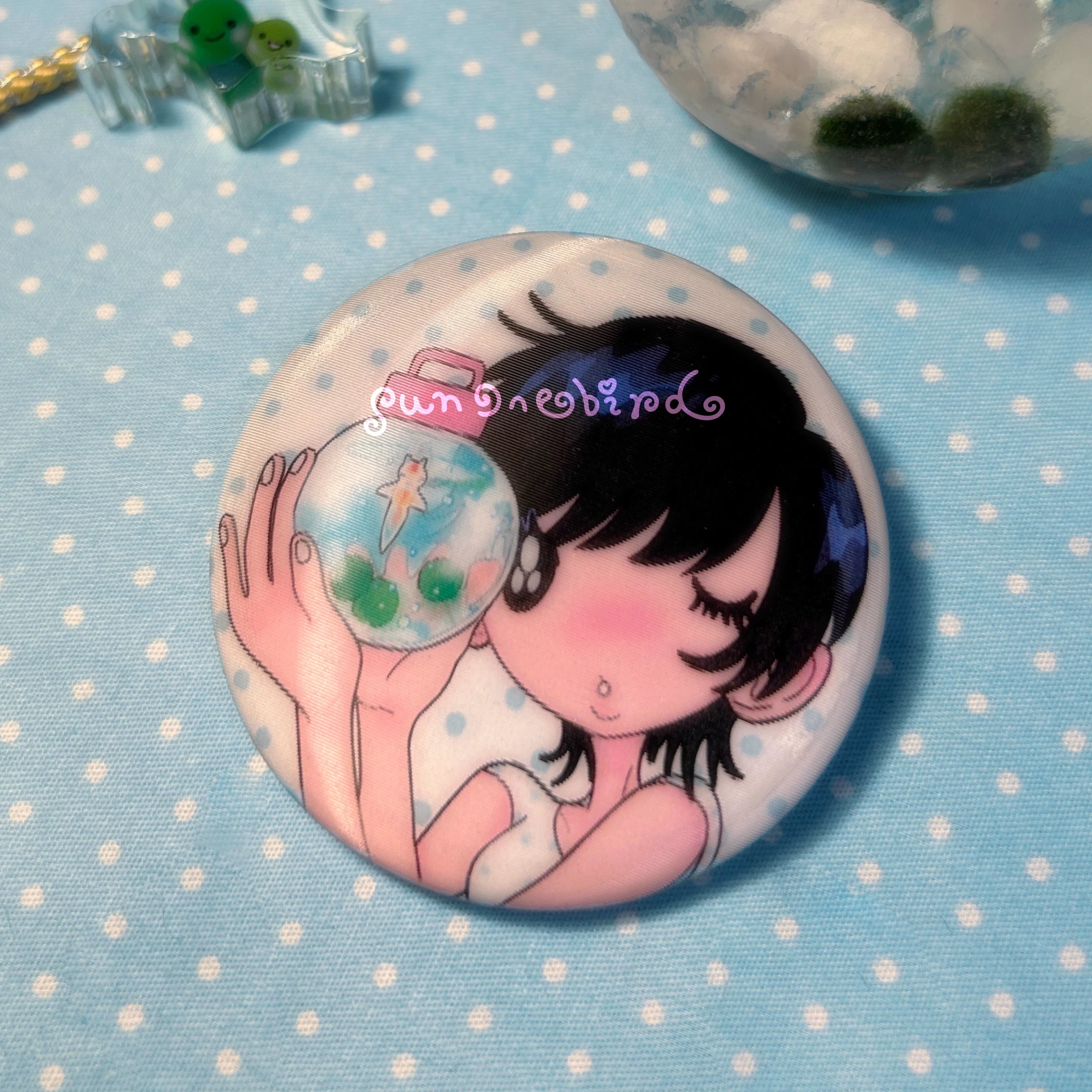 sunonebird | Lenticular Round Pin