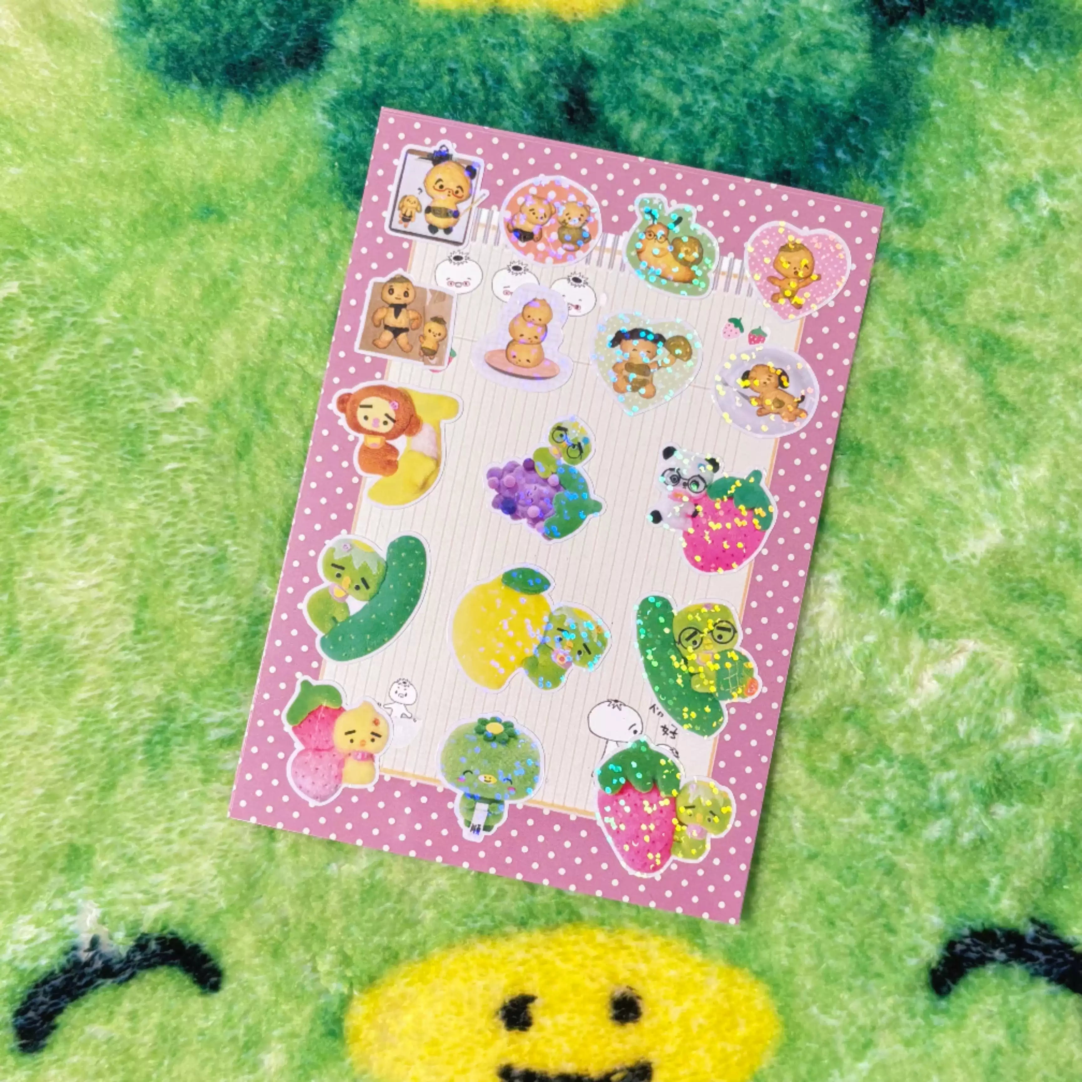 A Meng | Cutie Kappa Sticker Sheet