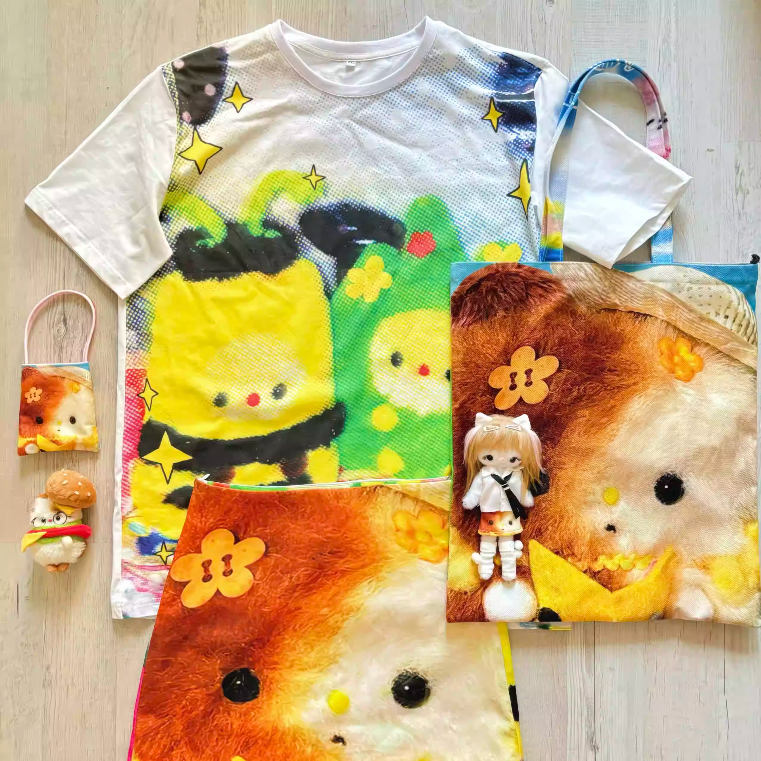 A Meng | Cute Chipmunk Tee Shirts