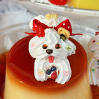 Fei Dao | Handmade Creamy Puppy Cute Hair Clip