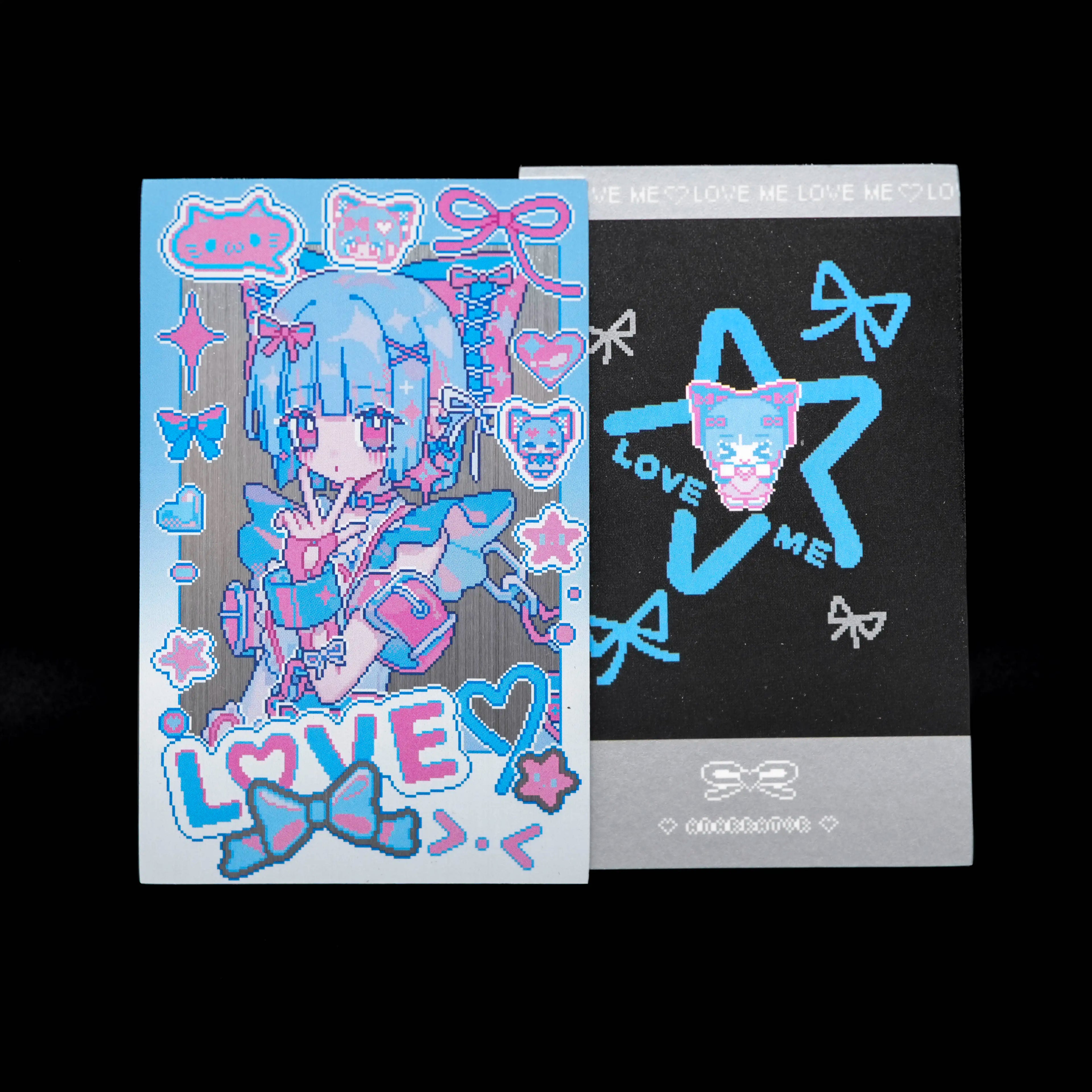 ANARRATOR | 3-inch Silver card