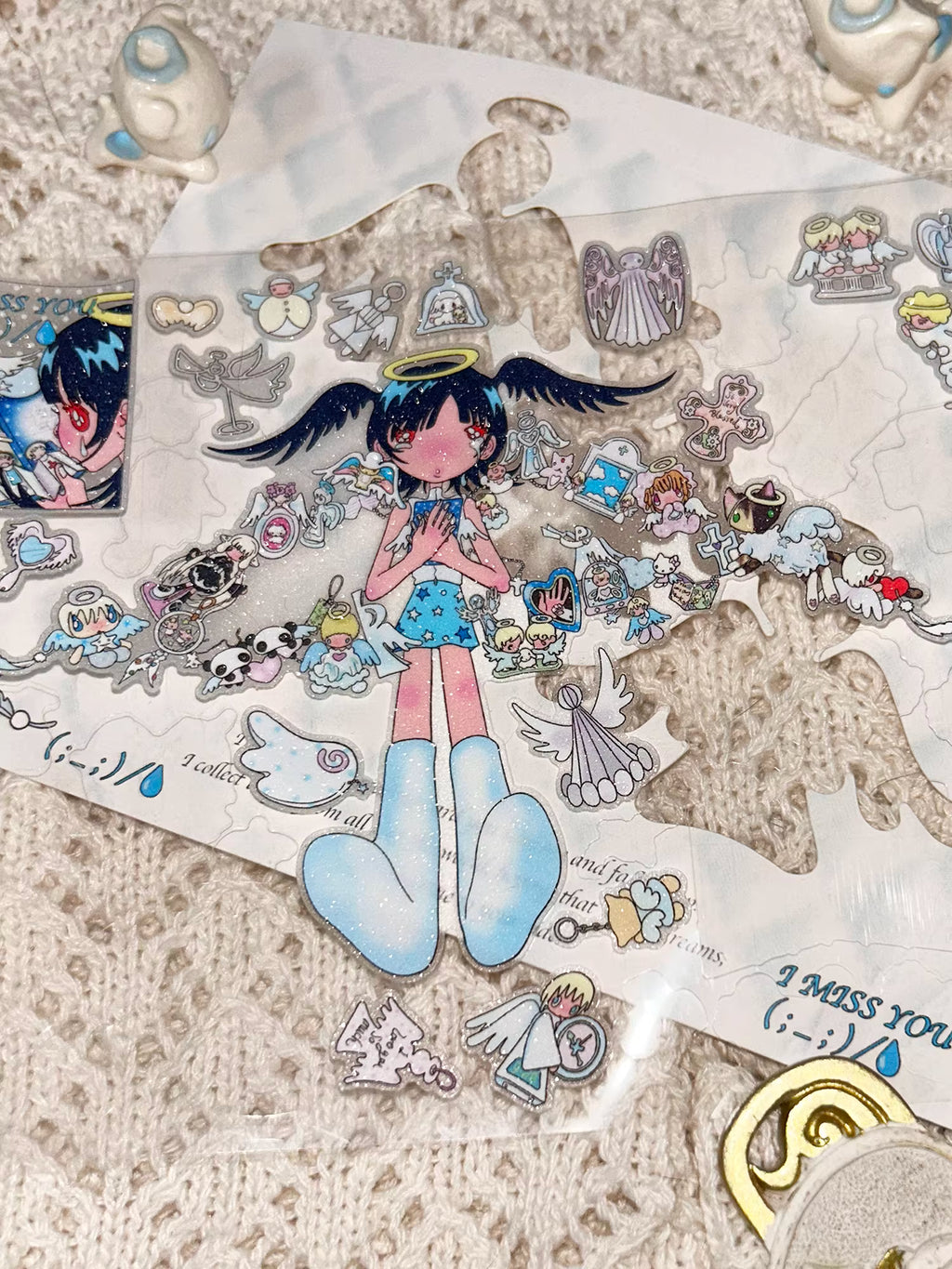 sunonebird | Collect Everything of the Angel Sticker Sheet