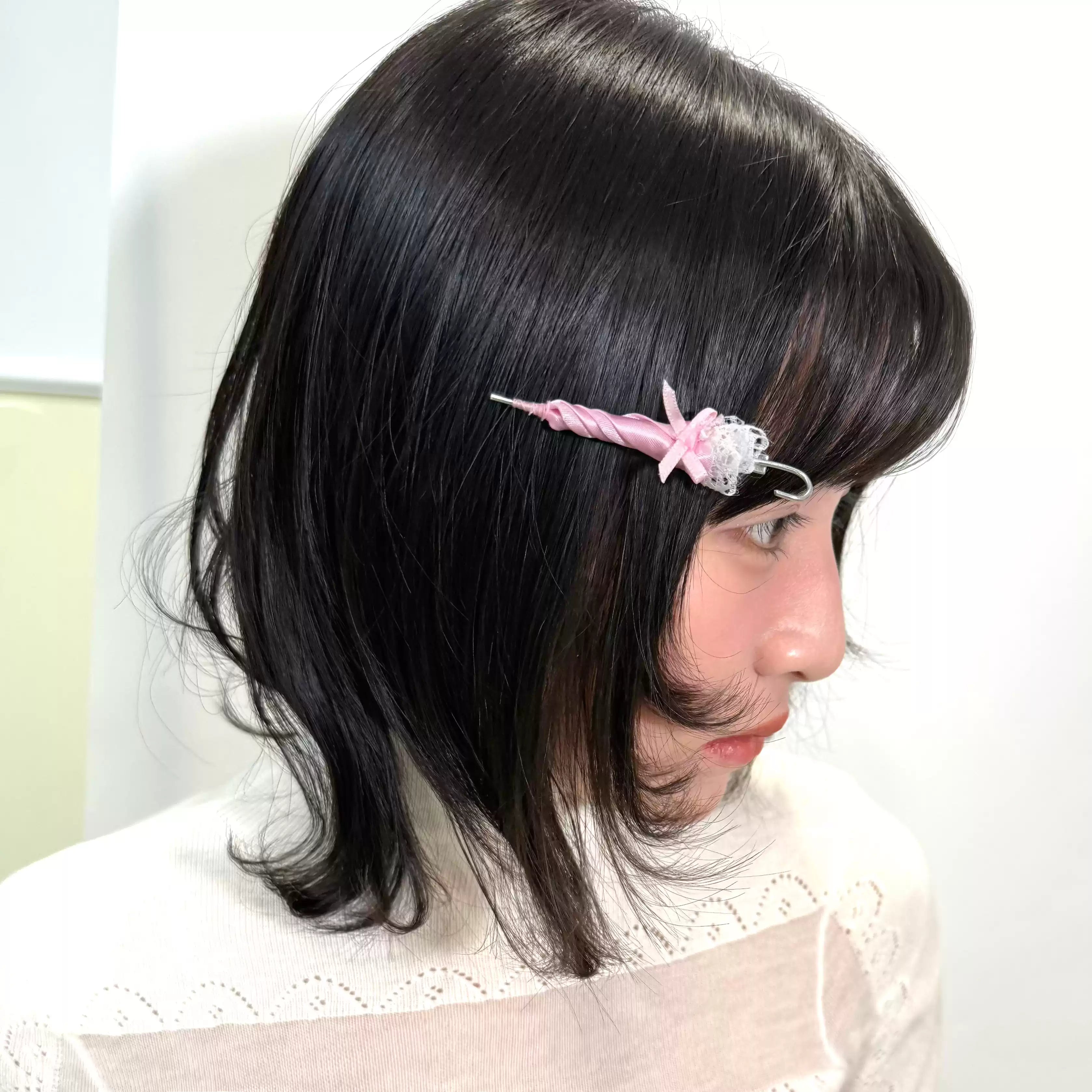 POIVREE | Fabric Umbrella Hair Clip