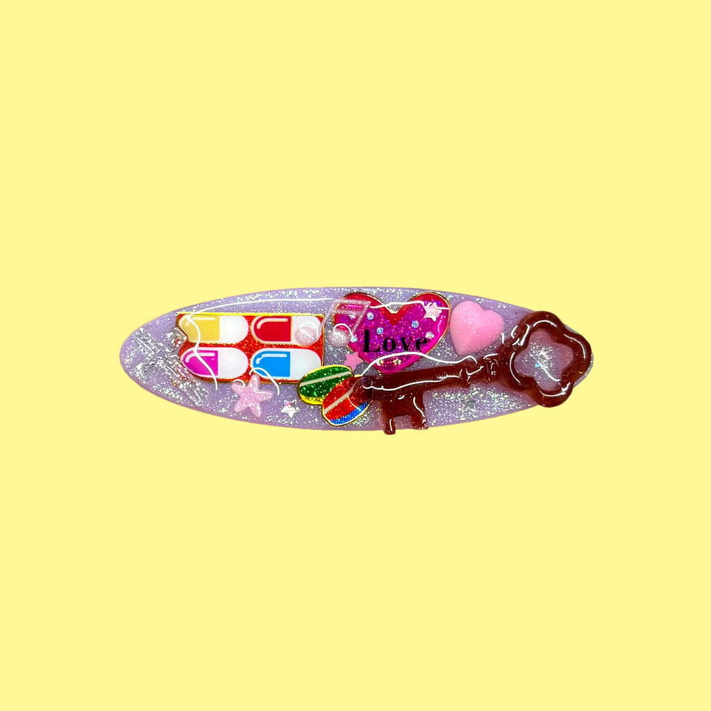 POIVREE | Handmade Hairclip (Key)