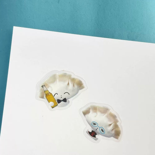 A Meng | Dumpling Bao Sticker Sheet