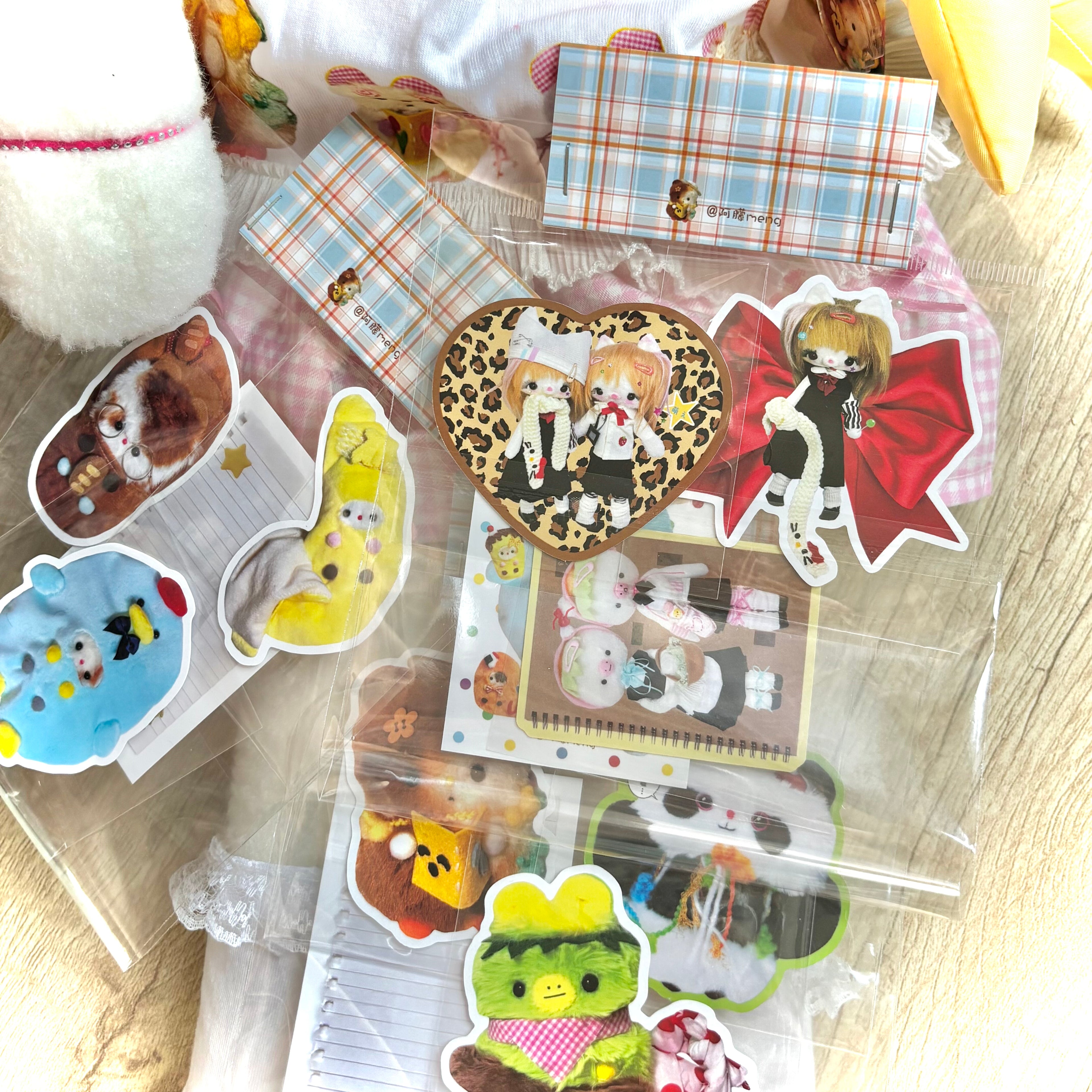 A Meng | Character Die Cut Sticker