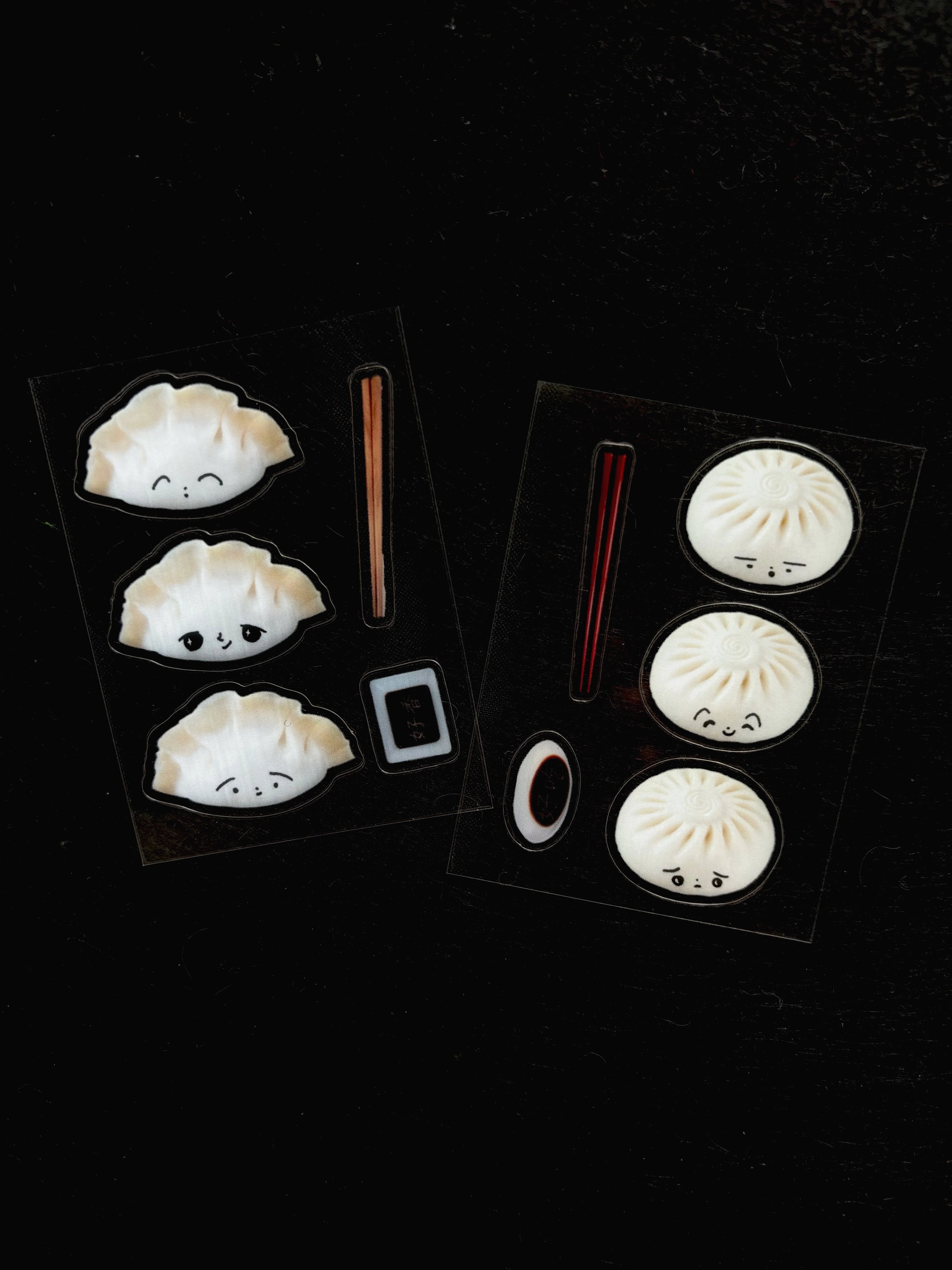 A Meng | Bun Clear Sticker Sheet