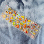 A Meng | Glitter Clear Sticker Sheet