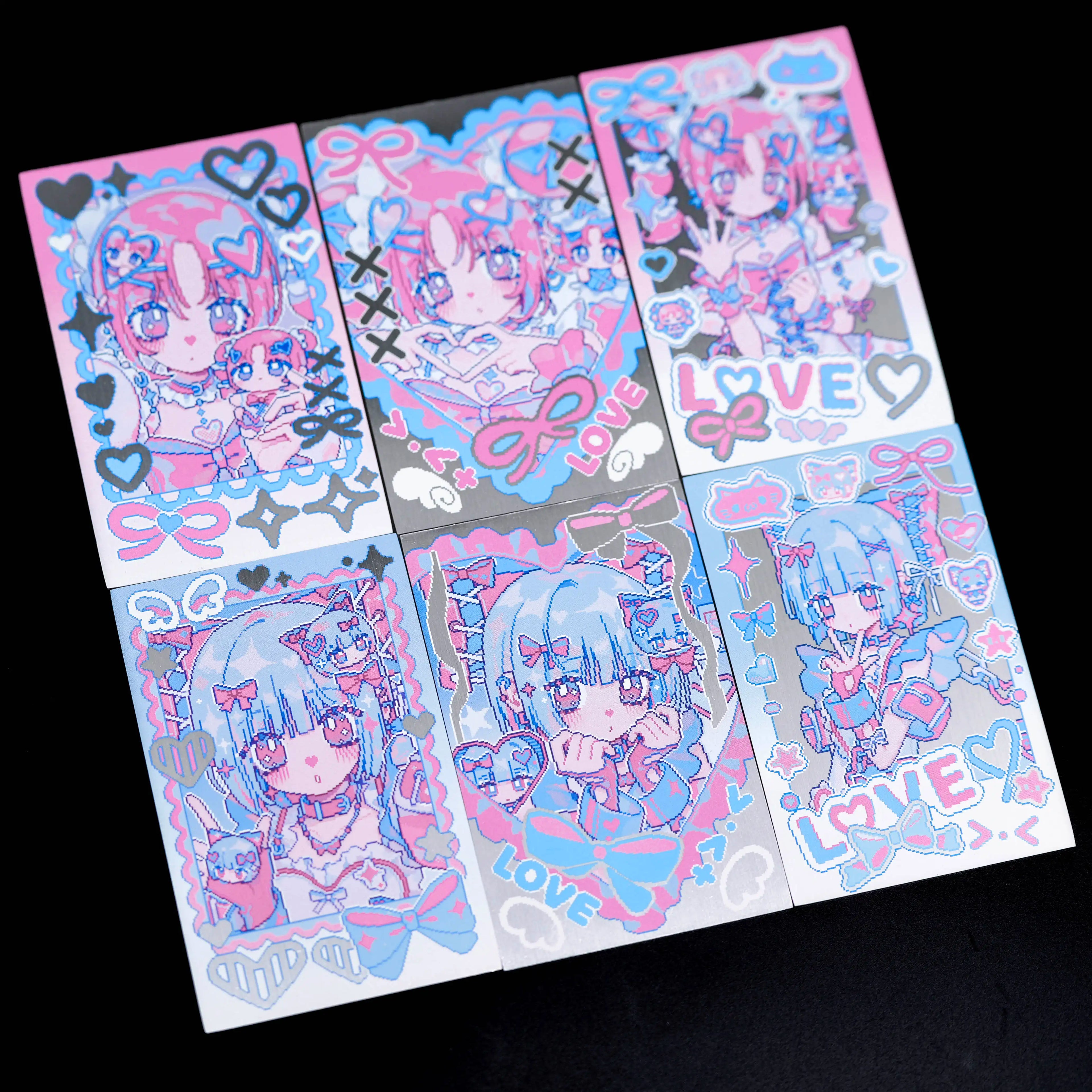 ANARRATOR | 3-inch Silver card