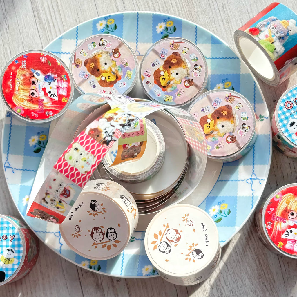 A Meng | Cute Chipmunk Masking Tape