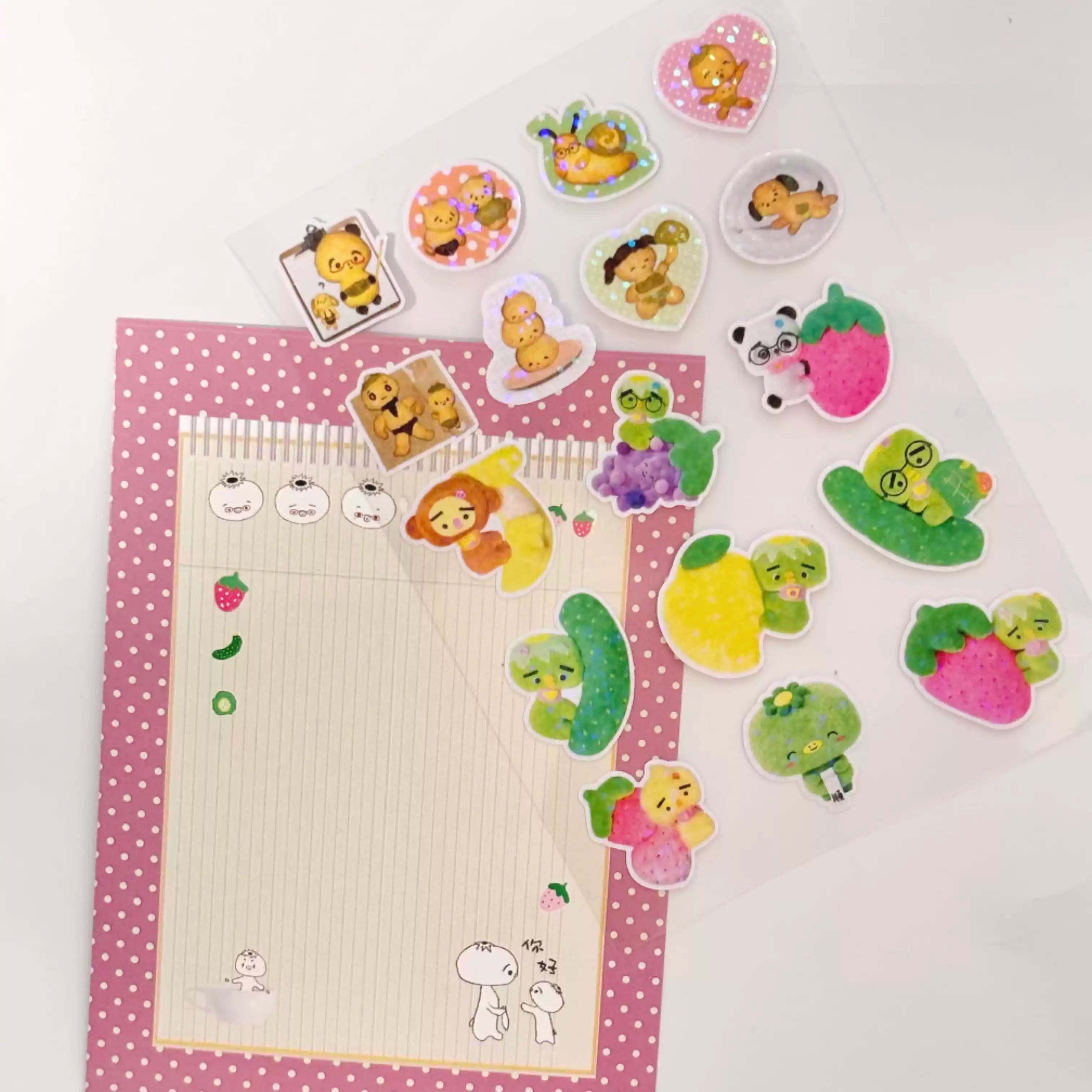 A Meng | Cutie Kappa Sticker Sheet