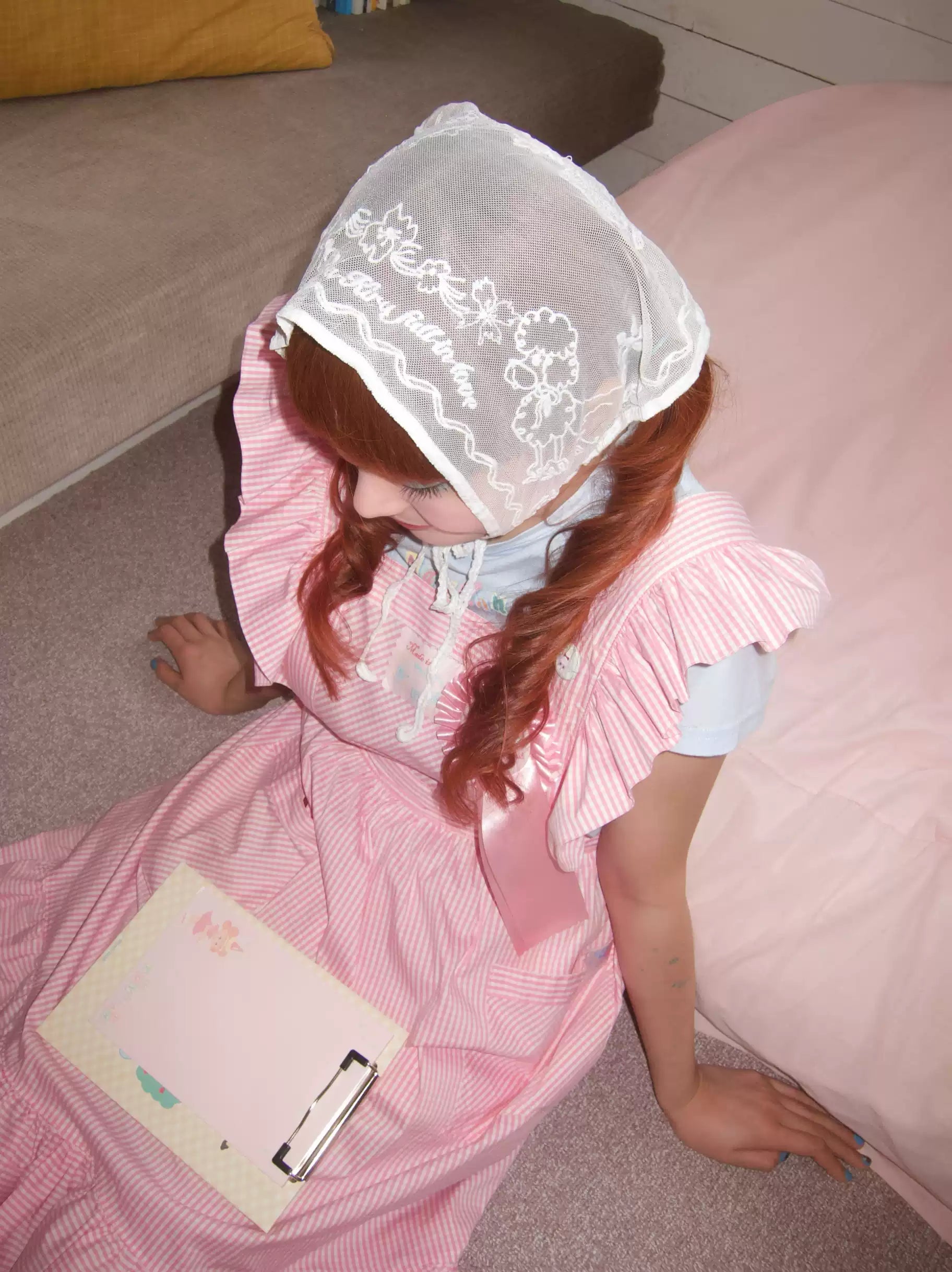 Kira Kira 62 | White Lace Bandana