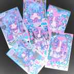 ANARRATOR | 3-inch Silver card