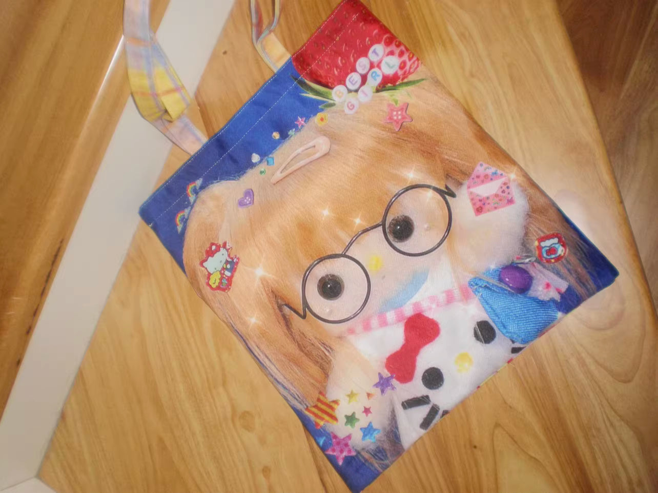 A Meng | Saki Girl 2 Way Totebag