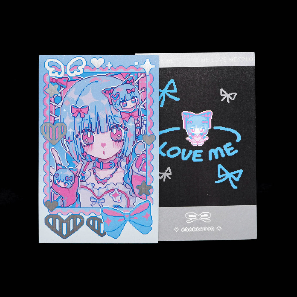 ANARRATOR | 3-inch Silver card