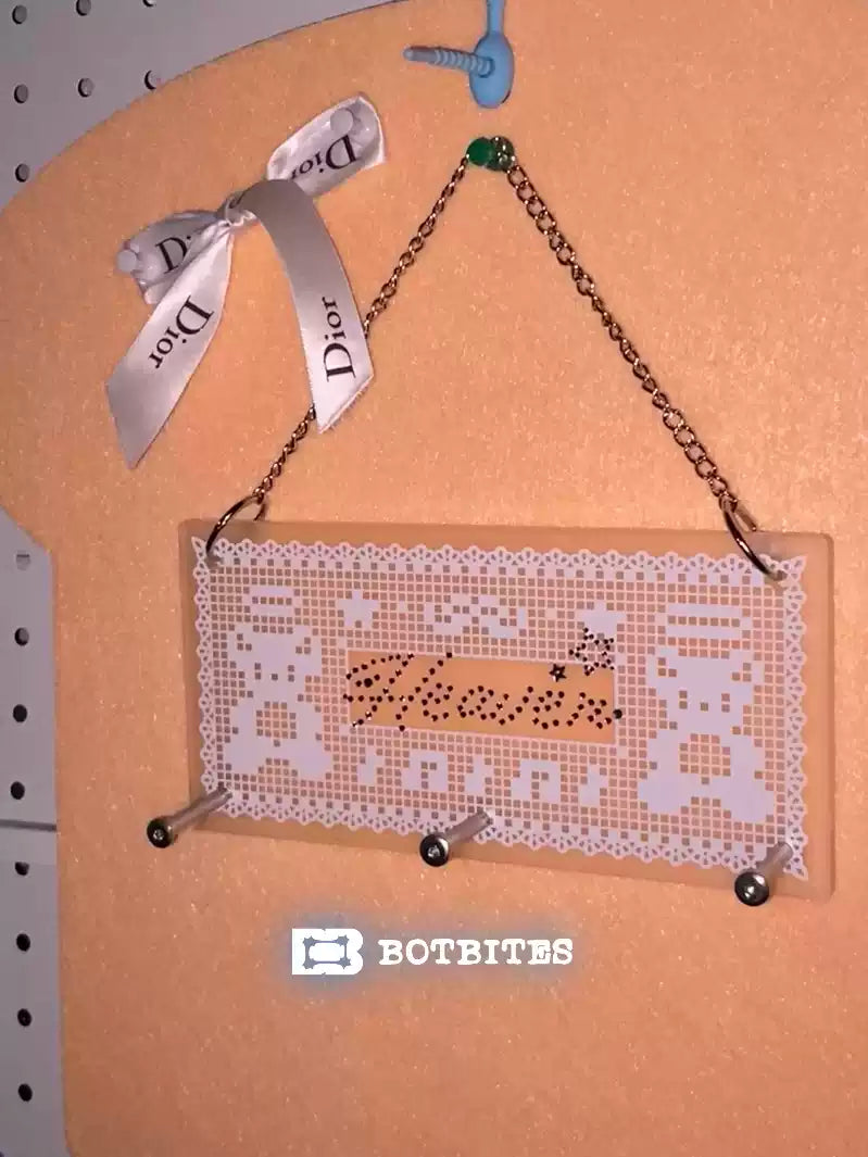 BotBites | Clear Acrylic Hanger
