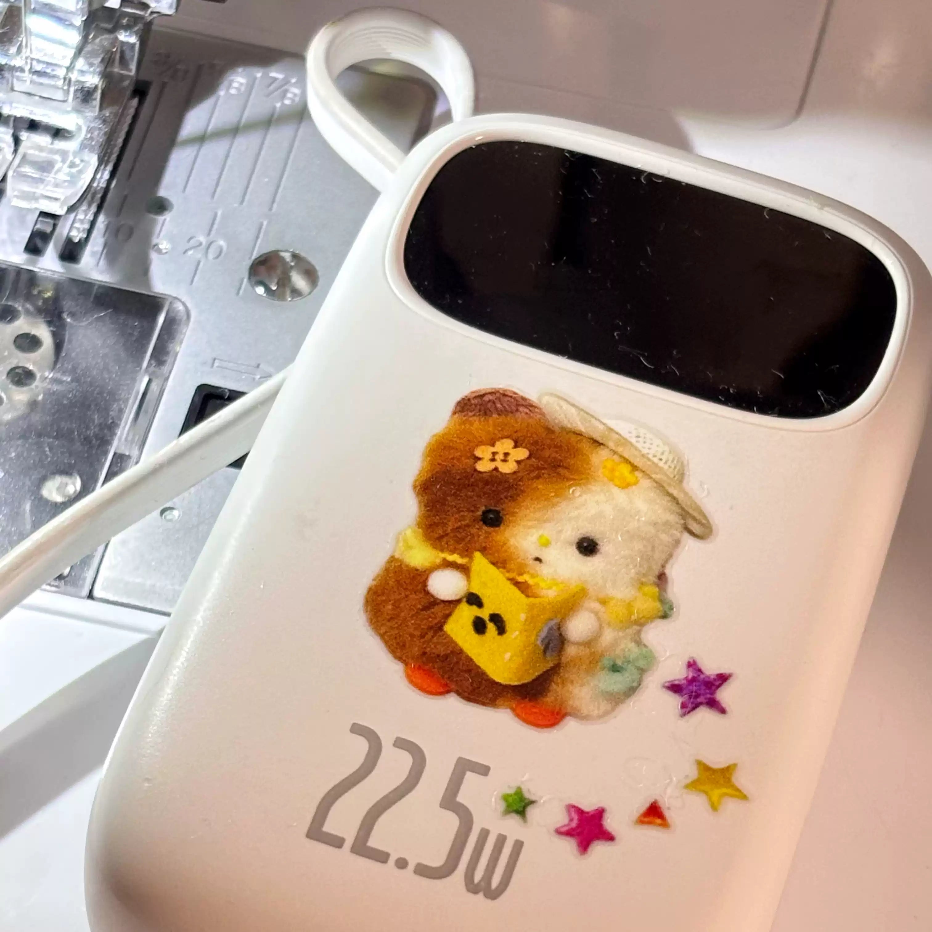 A Meng | Happy Chipmunks Transfer Sticker