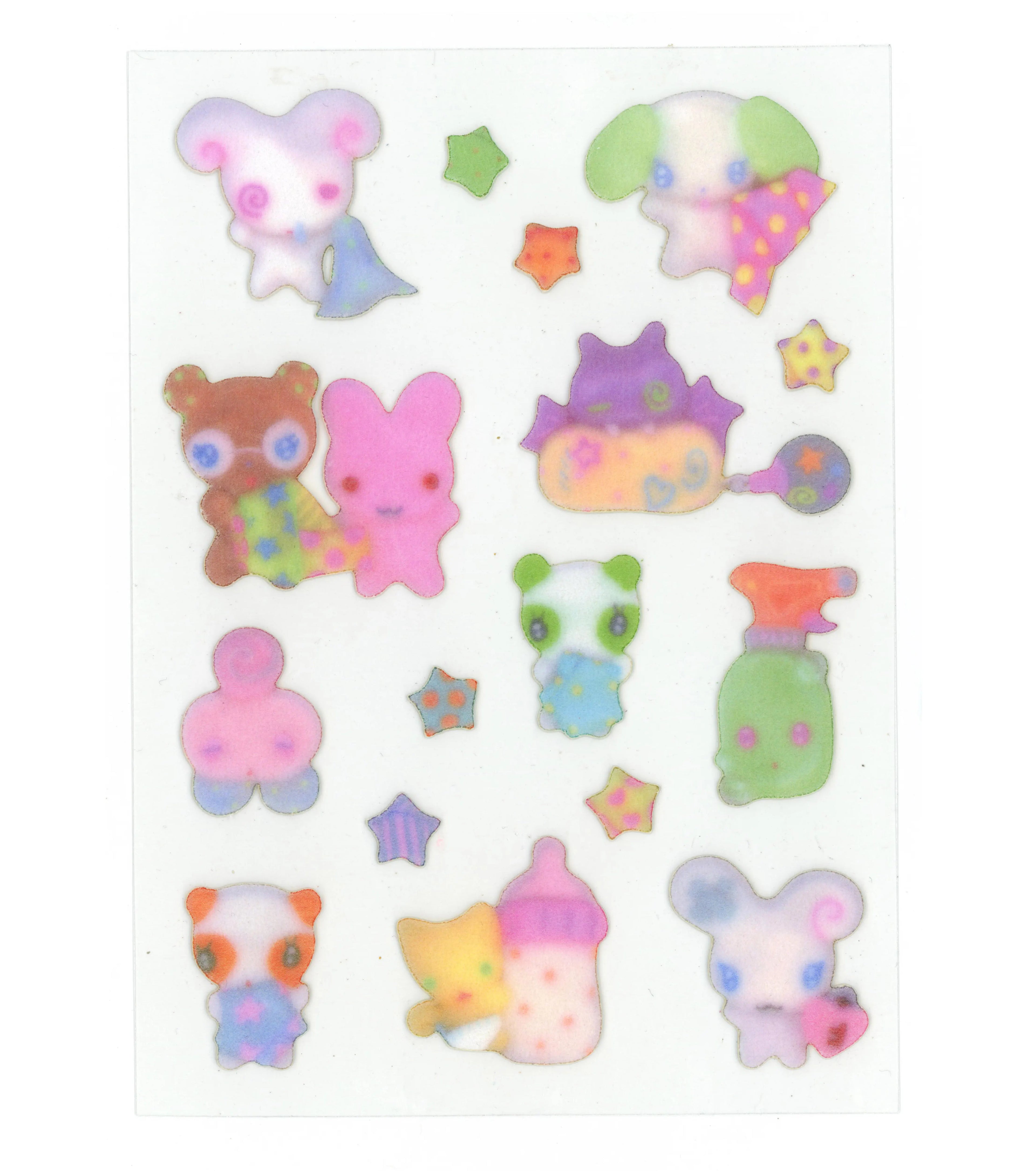 sunonebird | Origami Star Sticker Sheet