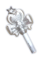 Chubby Charms Club | Magic Heart Wand 3D-Print Lip Stick Case - Clear White