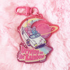 Mayu Gogo | Driving in Rainbow Keychain