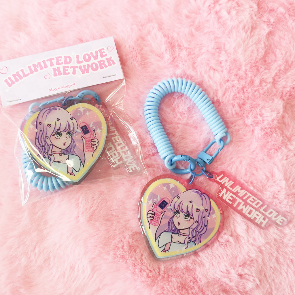 Mayu Gogo | Unlimied Love Network Keychain