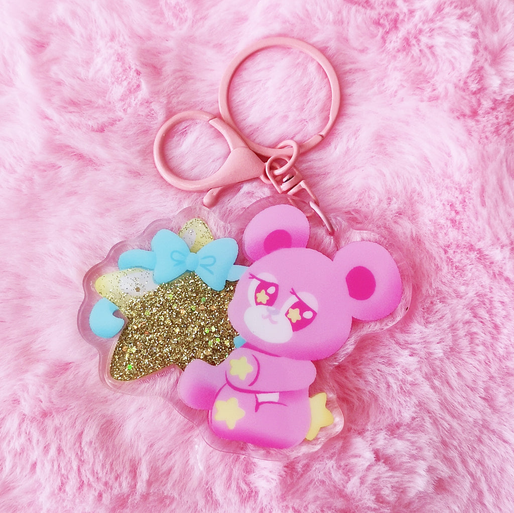 Mayu Gogo | Sweetie Pets Liquid Glitter Keychain