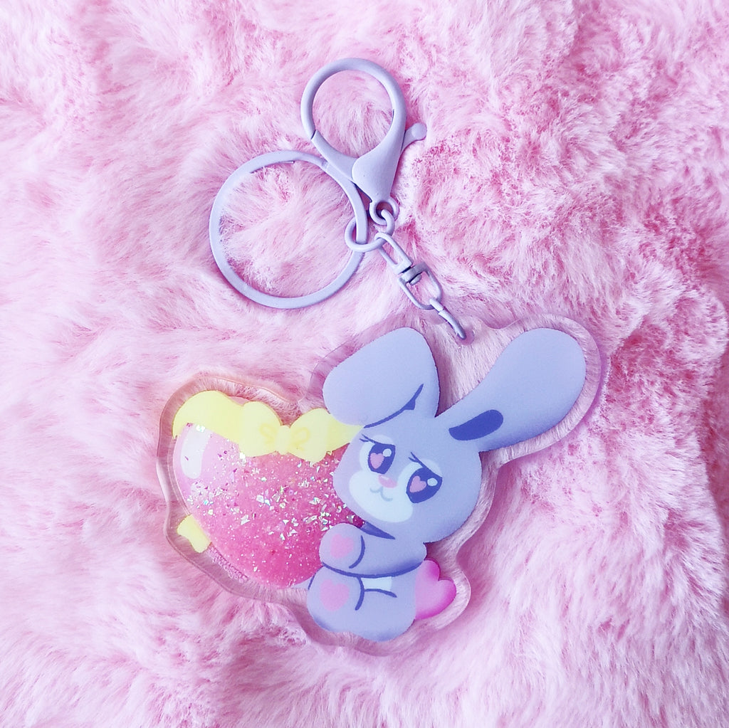 Mayu Gogo | Sweetie Pets Liquid Glitter Keychain